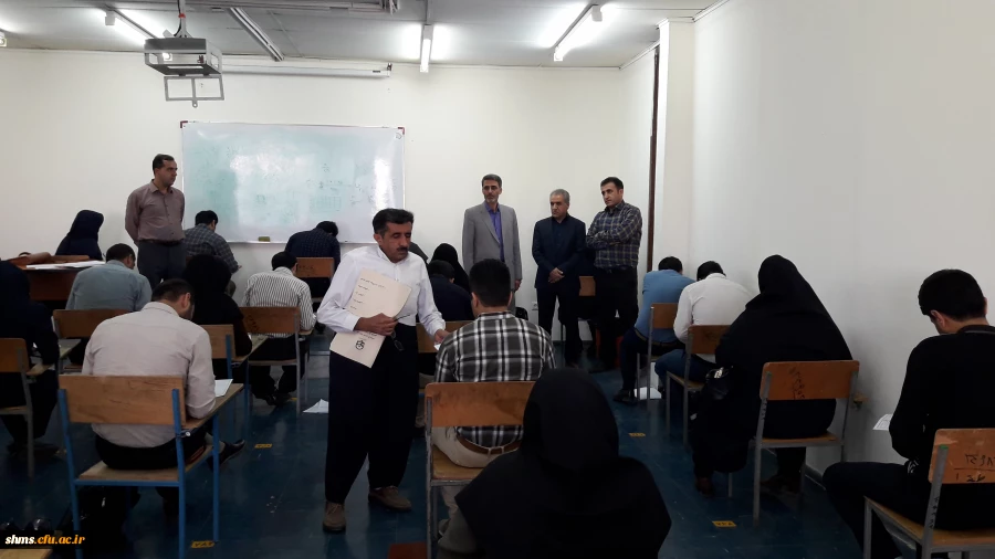 مسئولین مدیریت استانی دانشگاه فرهنگیان کردستان؛

از روند برگزاری امتحانات پایان ترم پردیس شهید مدرس کردستان بازدید به عمل آوردند. 29