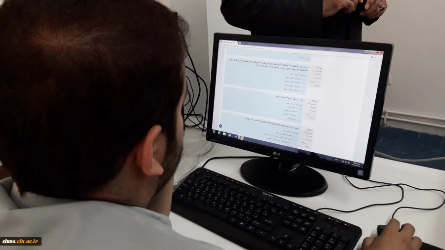 هم اکنون ؛

 آزمون آنلاین رشته های کتبی بیست و هشتمین جشنواره فرهنگی دانشجو معلمان دانشگاه فرهنگیان استان کردستان

 5