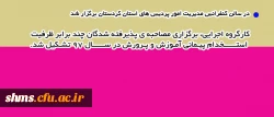 در سالن کنفرانس مدیریت امور پردیس های استان کردستان برگزار شد

کارگروه اجرایی، برگزاری مصاحبه ی پذیرفته شدگان چند برابر ظرفیت استخدام پیمانی آموزش و پرورش در سال 97 تشکیل شد. 2