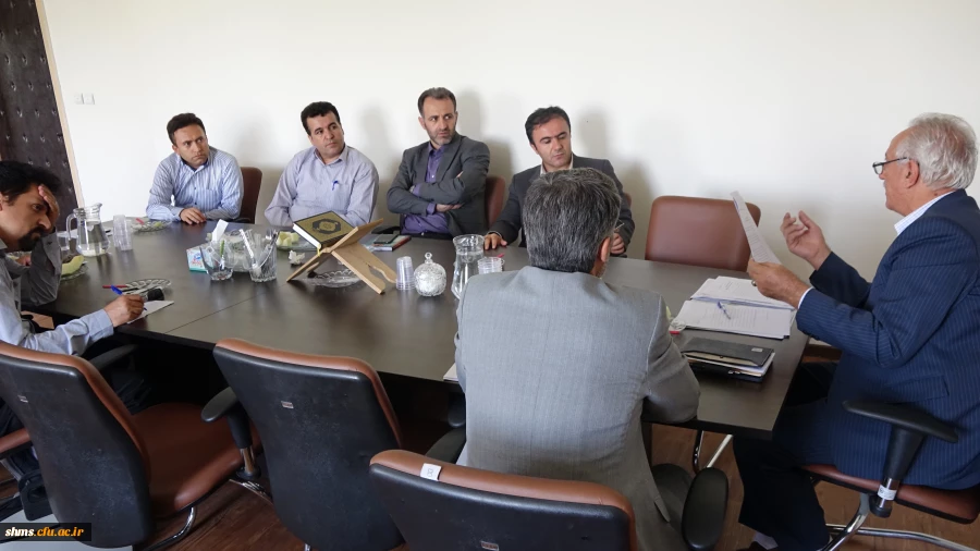 رییس دانشگاه فرهنگیان با مسئولین مراکز مشاوره استان دیدار کرد. 5