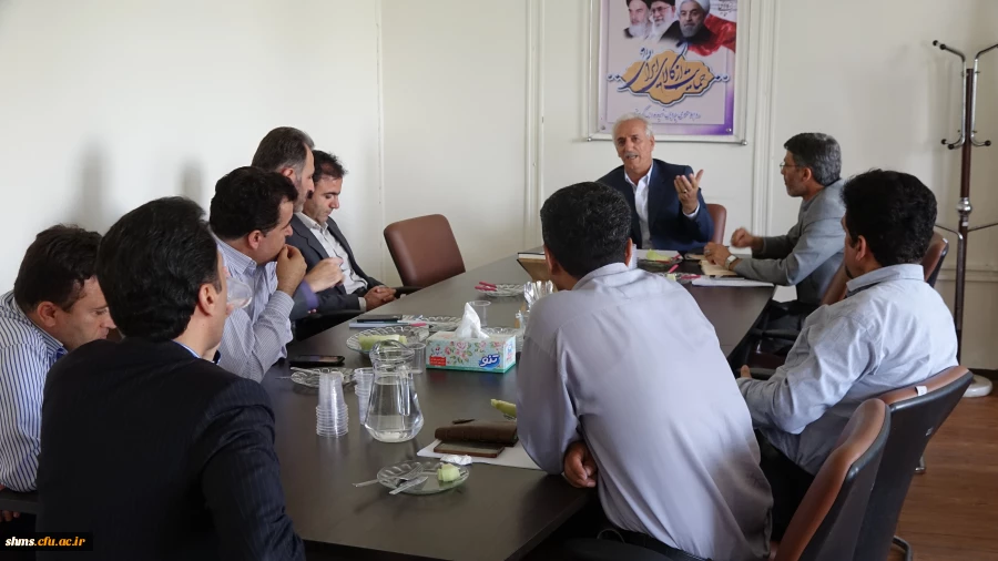 رییس دانشگاه فرهنگیان با مسئولین مراکز مشاوره استان دیدار کرد. 7