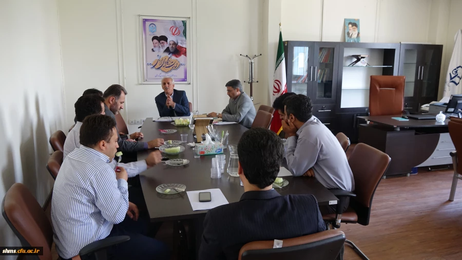 رییس دانشگاه فرهنگیان با مسئولین مراکز مشاوره استان دیدار کرد. 11