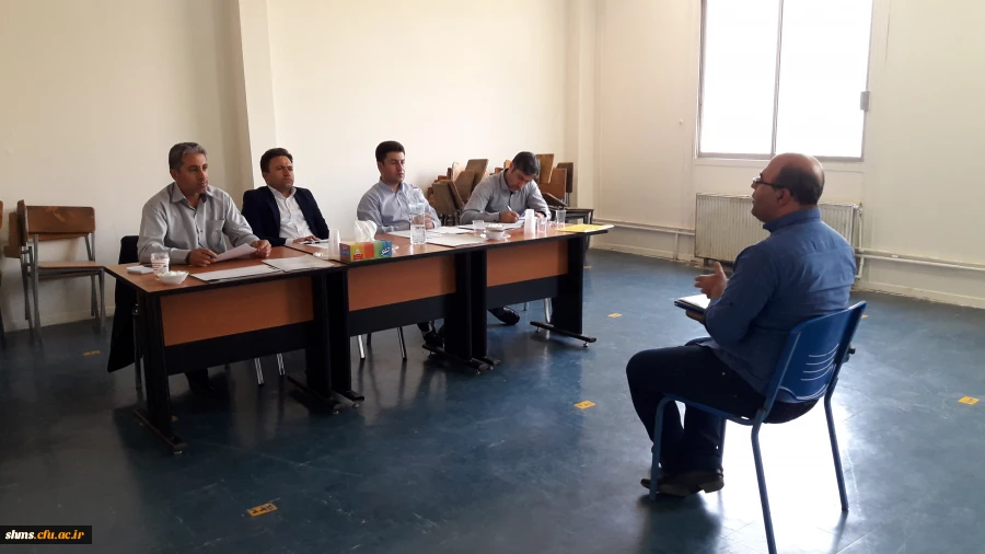 بازید رییس دانشگاه فرهنگیان کردستان  از روند مصاحبه داوطلبین استخدامی ســـال 1397 آموزش و پرورش استـــان کردستان |  به روایت تصویر 2