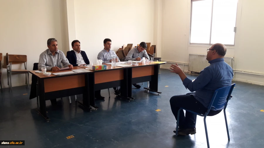 بازید رییس دانشگاه فرهنگیان کردستان  از روند مصاحبه داوطلبین استخدامی ســـال 1397 آموزش و پرورش استـــان کردستان |  به روایت تصویر 3