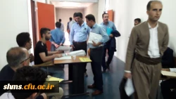 بازید رییس دانشگاه فرهنگیان کردستان  از روند مصاحبه داوطلبین استخدامی ســـال 1397 آموزش و پرورش استـــان کردستان |  به روایت تصویر 4