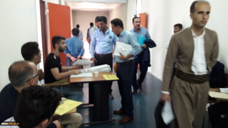 بازید رییس دانشگاه فرهنگیان کردستان  از روند مصاحبه داوطلبین استخدامی ســـال 1397 آموزش و پرورش استـــان کردستان |  به روایت تصویر 4