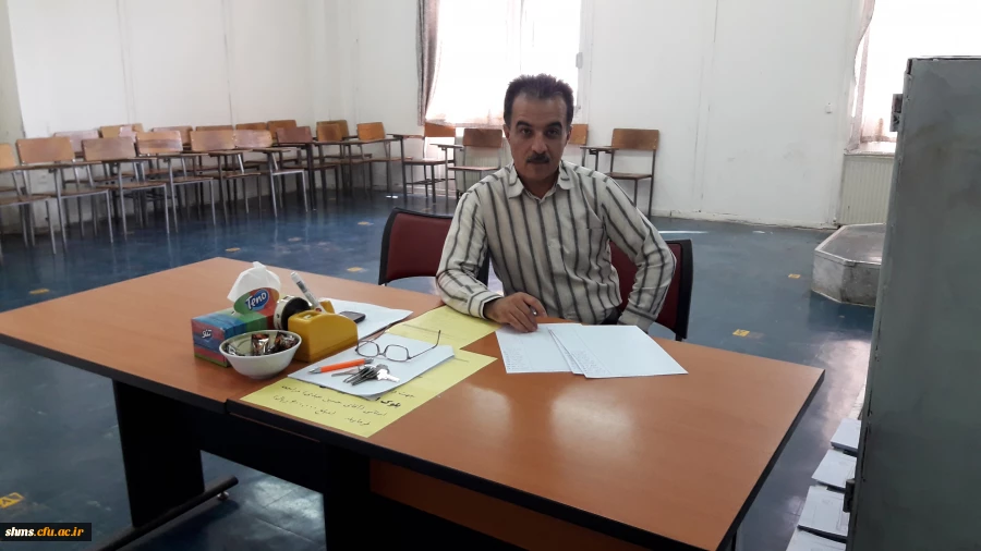 بازید رییس دانشگاه فرهنگیان کردستان  از روند مصاحبه داوطلبین استخدامی ســـال 1397 آموزش و پرورش استـــان کردستان |  به روایت تصویر 7