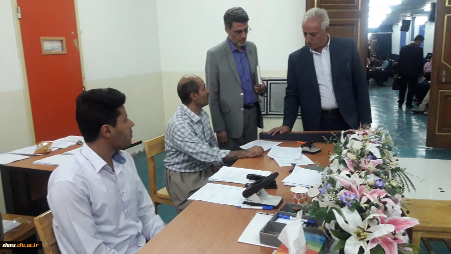بازید رییس دانشگاه فرهنگیان کردستان  از روند مصاحبه داوطلبین استخدامی ســـال 1397 آموزش و پرورش استـــان کردستان |  به روایت تصویر 10