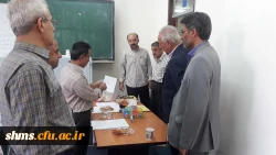 بازید رییس دانشگاه فرهنگیان کردستان  از روند مصاحبه داوطلبین استخدامی ســـال 1397 آموزش و پرورش استـــان کردستان |  به روایت تصویر 11