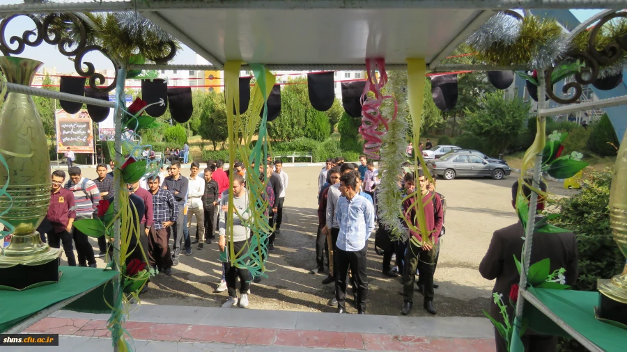 آیین استقبال از نو دانشجومعلمان دانشگاه فرهنگیان کردستان آغازشد. 3