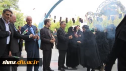 آیین استقبال از نو دانشجومعلمان دانشگاه فرهنگیان کردستان آغازشد. 9