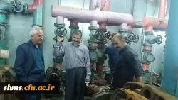 شب گذشته به همت مدیریت استانی و همکاران خدوم دانشگاه سیستم گرمایش پردیس راه اندازی شد 7