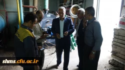 شب گذشته به همت مدیریت استانی و همکاران خدوم دانشگاه سیستم گرمایش پردیس راه اندازی شد 3