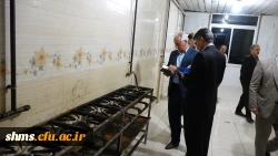 بازدید سر زده دکتر معروفی از سراهای دانشجویی پردیس شهید مدرس  4