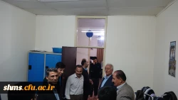 بازدید سر زده دکتر معروفی از سراهای دانشجویی پردیس شهید مدرس  5