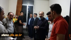 بازدید سر زده دکتر معروفی از سراهای دانشجویی پردیس شهید مدرس  7