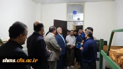 بازدید سر زده دکتر معروفی از سراهای دانشجویی پردیس شهید مدرس  8