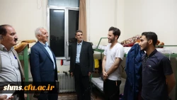 بازدید سر زده دکتر معروفی از سراهای دانشجویی پردیس شهید مدرس  9