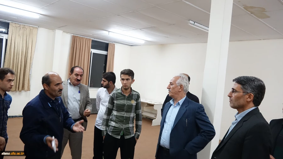 بازدید سر زده دکتر معروفی از سراهای دانشجویی پردیس شهید مدرس  10