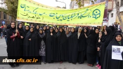 هم صدا با همه اقشار همیشه در صحنه ایران اسلامی:

اساتید و دانشجو معلمان دانشگاه فرهنگیان کردستان فریاد مرگ بر آمریکا سر دادند 16