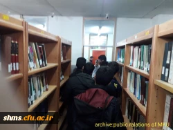 به مناسبت هفته کتاب برگزارشد

دکتر رشید احمد رش همراه با دانشجویان کلاسی از کتابخانه پردیس بازدید نمود 3