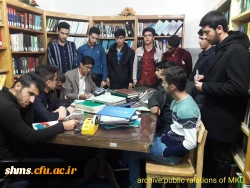 به مناسبت هفته کتاب برگزارشد

دکتر رشید احمد رش همراه با دانشجویان کلاسی از کتابخانه پردیس بازدید نمود 6