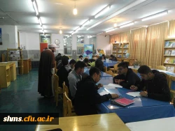 به همت کانون قرآن و عترت پردیس شهید مدرس سنندج؛

به مناسبت هفته کتاب و هفته قرآنی آزمون کتبی سوره الرحمن در میان دانشجویان برگزار شد. 4