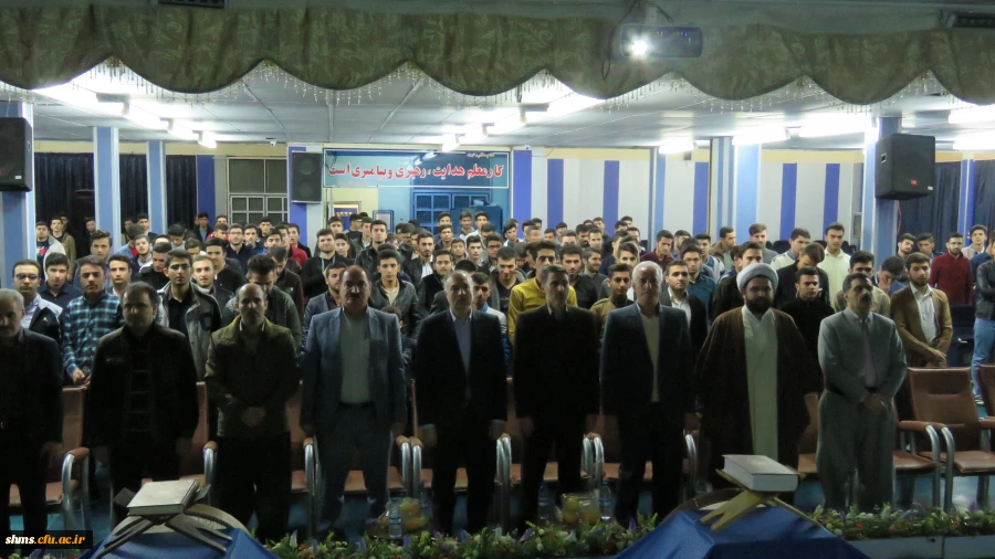 با حضور مسئولین دانشگاه فرهنگیان کردستان؛

جشن بزرگ مولودی خوانی در پردیس شهید مدرس سنندج، برگزار شد
 7