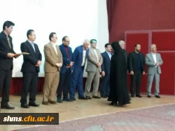 تجلیل از دکتر معروفی  به عنوان پژوهشگر برتر دانشگاه فرهنگیان استان کردستان 6