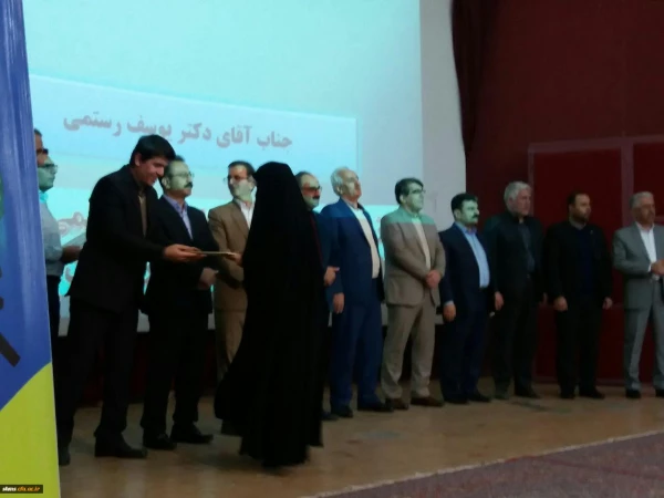 تجلیل از دکتر معروفی  به عنوان پژوهشگر برتر دانشگاه فرهنگیان استان کردستان 10