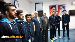 در مدیریت استانی دانشگاه فرهنگیان کردستان برگزار شد؛ 

دیدار تیم دانشجو معلمان اعزامی به دومین جشنواره کشوری ورزش های همگانی  با دکتر معروفی 
 3