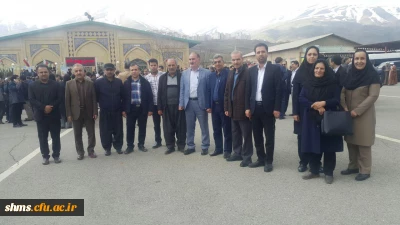 جامعه دانشگاه فرهنگیان همگام با مردم کردستان در حمایت از سپاه پاسداران تجمع کردند