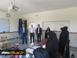 بازدید دکتر معروفی از روند برگزاری مصاحبه دواطلبان ورود به دانشگاه فرهنگیان کردستان 7