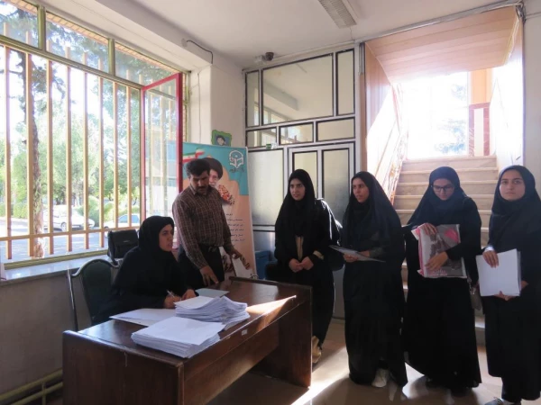 بازدید دکتر معروفی از روند برگزاری مصاحبه دواطلبان ورود به دانشگاه فرهنگیان کردستان 5