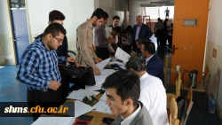 بازدید دکتر معروفی از روند برگزاری مصاحبه دواطلبان ورود به دانشگاه فرهنگیان کردستان 4