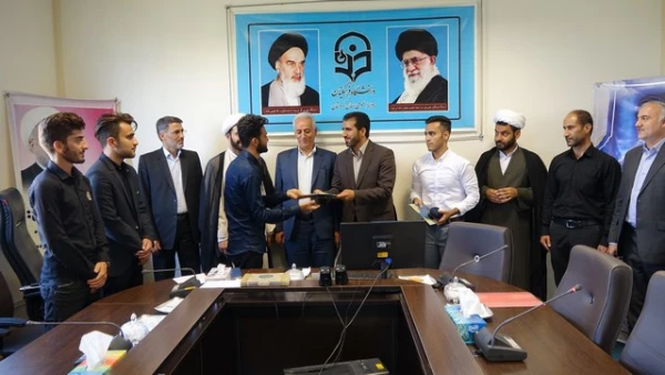 جلسه تکریم و معارفه مسئول پایگاه بسیج دانشجویی پردیس شهید مدرس سنندج 2