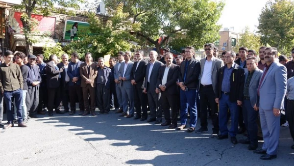 حضـور حمـاسی و پرشـور دانشگـاه فرهنگیـان کردستـان در یـوم الله سیـزده آبـان 98 16