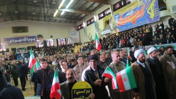 حضور انقلابی دانشگاه فرهنگیان کردستان در حماسه 9 دی  3