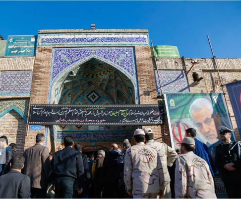 حضور جامعه دانشگاه فرهنگیان کردستان در مراسم بزرگداشت سردار شهید قاسم سلیمانی 3