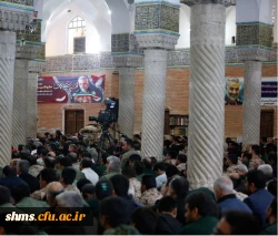 حضور جامعه دانشگاه فرهنگیان کردستان در مراسم بزرگداشت سردار شهید قاسم سلیمانی 4