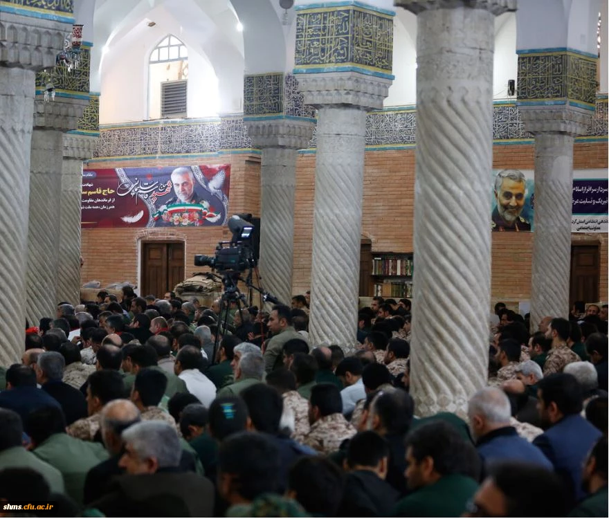 حضور جامعه دانشگاه فرهنگیان کردستان در مراسم بزرگداشت سردار شهید قاسم سلیمانی 4