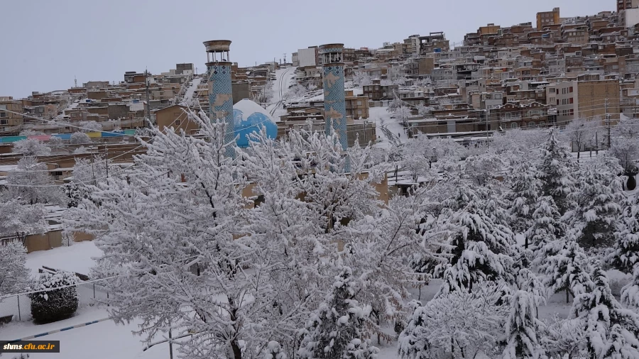 روز برفی دانشگاه فرهنگیان کردستان 3