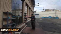 ضد عفونی مستمر فضاهای مختلف پردیس بنت الهدی صدر ادامه دارد 15