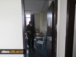 ضد عفونی مستمر فضاهای مختلف پردیس بنت الهدی صدر ادامه دارد 13