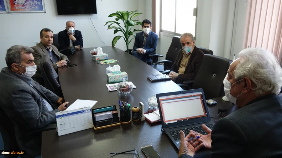 چهارمین جلسه نحوه ادامه تشکیل کلاس های آموزش مجازی دانشگاه فرهنگیان کردستان 5