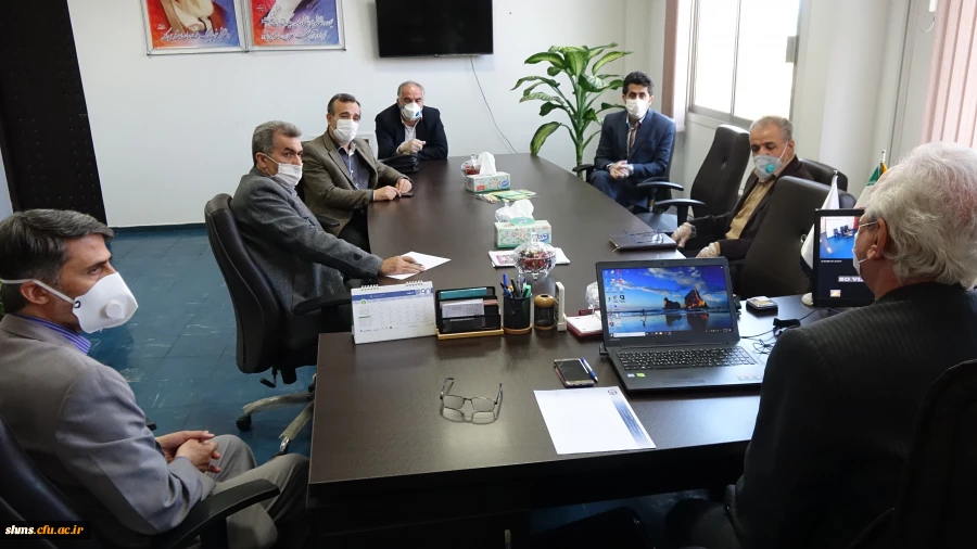 چهارمین جلسه نحوه ادامه تشکیل کلاس های آموزش مجازی دانشگاه فرهنگیان کردستان 8