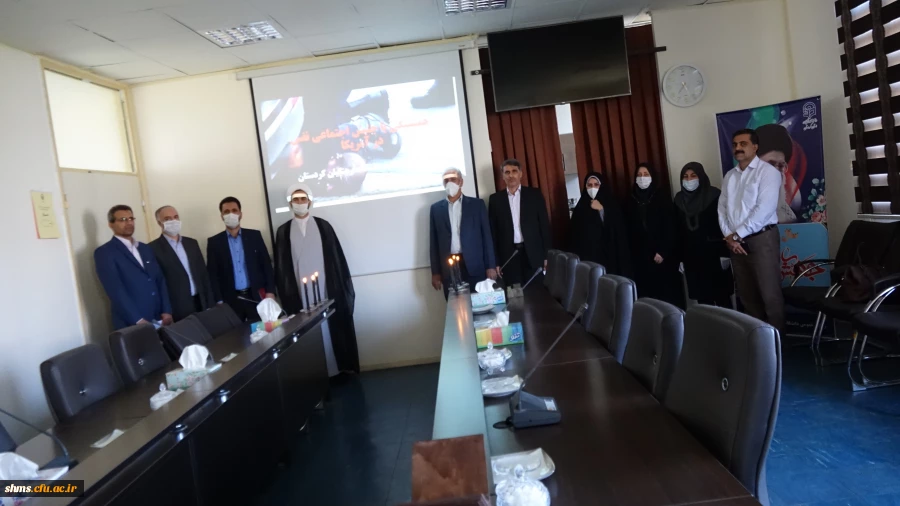 آیین همبستگی با جنبش اجتماعی «نَفَس» در آمریکا در دانشگاه فرهنگیان کردستان برگزار شد 4