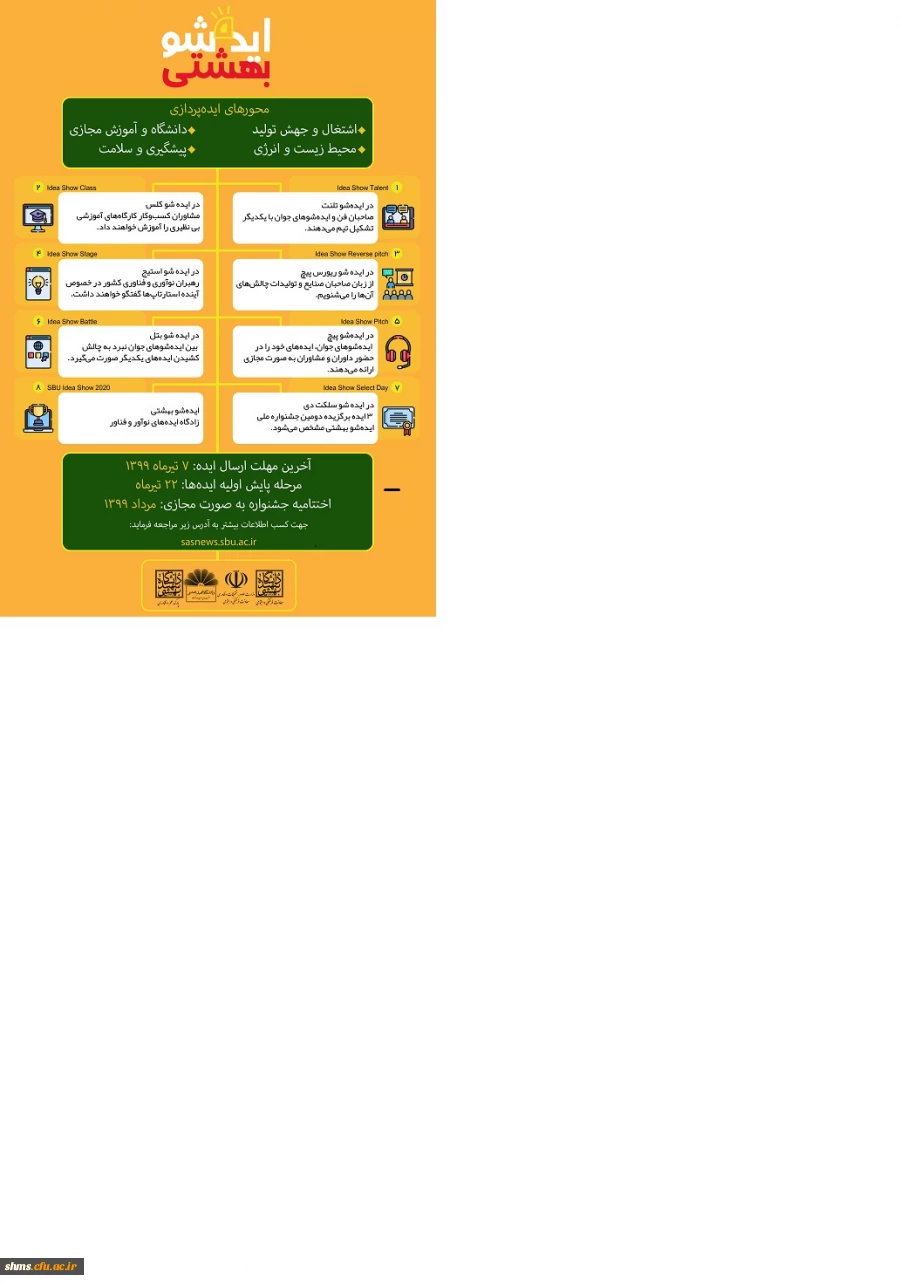 برگزاری دومین جشنواره ملی ایده شو بهشتی 4