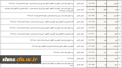 تسویه حساب دانشجو معلمان ورودی 1395 پردیس شهید مدرس 10