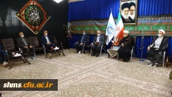 دیدار دکتر یحیی معروفی و مسئولین دانشگاه فرهنگیان استان کردستان با نماینده ولی فقیه در کردستان 3